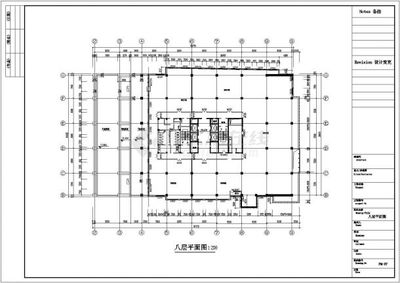 某商业中心幕墙工程建筑设计图