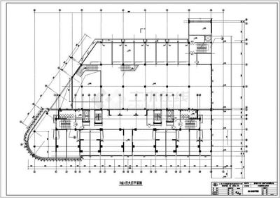 某大型商场幕墙建筑施工全套图纸设计